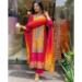 Picture of Cotton & Silk Crimson Readymade Salwar Kameez