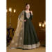 Picture of Appealing Chiffon Black Anarkali Salwar Kameez