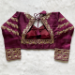 Picture of Comely Silk Brown Designer Blouse