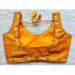 Picture of Beautiful Silk Dark Orange Designer Blouse