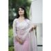 Picture of Delightful Chiffon & Georgette Gainsboro Saree