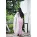 Picture of Delightful Chiffon & Georgette Gainsboro Saree