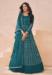 Picture of Excellent Georgette Sea Green Anarkali Salwar Kameez