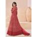 Picture of Excellent Georgette Indian Red Anarkali Salwar Kameez