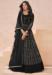 Picture of Fascinating Georgette Black Anarkali Salwar Kameez