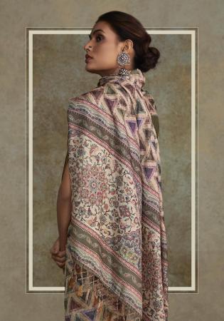 Picture of Pretty Silk Rosy Brown Saree