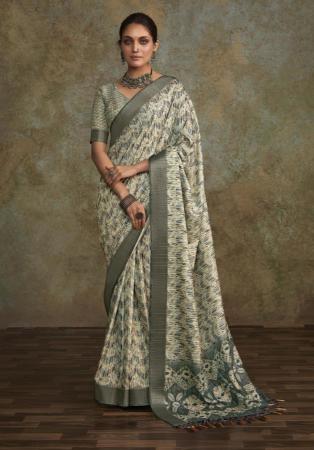 Picture of Splendid Silk Grey Saree