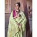 Picture of Splendid Satin & Silk Dark Sea Green Saree