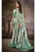 Picture of Resplendent Cotton & Silk Cadet Blue Saree