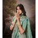 Picture of Resplendent Cotton & Silk Cadet Blue Saree