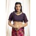 Picture of Charming Chiffon Pale Violet Red Saree