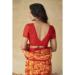 Picture of Delightful Chiffon Crimson Saree