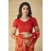 Picture of Delightful Chiffon Crimson Saree