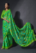 Picture of Pleasing Chiffon Dark Olive Green Saree