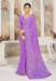 Picture of Splendid Chiffon Medium Purple Saree