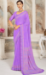 Picture of Comely Chiffon Medium Slate Blue Saree