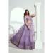 Picture of Marvelous Net Light Slate Grey Lehenga Choli