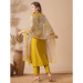 Picture of Resplendent Silk Golden Rod Readymade Salwar Kameez