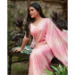 Picture of Georgette & Net & Organza Pale Violet Red Saree