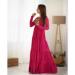 Picture of Gorgeous Georgette Medium Violet Red Readymade Gown