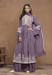 Picture of Excellent Georgette Violet Anarkali Salwar Kameez