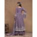 Picture of Excellent Georgette Violet Anarkali Salwar Kameez