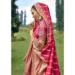 Picture of Elegant Silk Indian Red Lehenga Choli