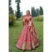 Picture of Elegant Silk Indian Red Lehenga Choli