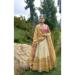 Picture of Wonderful Silk Dark Khaki Lehenga Choli