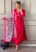 Picture of Rayon & Chiffon Salmon Readymade Salwar Kameez