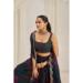 Picture of Pretty Organza Dark Slate Grey Lehenga Choli