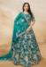 Picture of Splendid Silk Dark Cyan Lehenga Choli