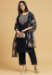 Picture of Ideal Cotton Navy Blue Readymade Salwar Kameez