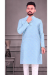 Picture of Shapely Chiffon Pale Turquoise Kurtas