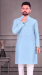 Picture of Shapely Chiffon Pale Turquoise Kurtas