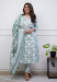 Picture of Cotton Light Slate Grey Readymade Salwar Kameez