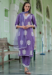 Picture of Beautiful Silk Medium Purple Readymade Salwar Kameez