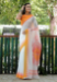 Picture of Ravishing Linen White Saree