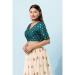 Picture of Radiant Brasso Teal Designer Blouse