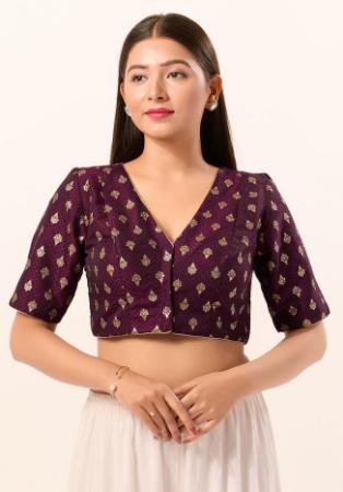 Picture of Ideal Brasso Brown Designer Blouse