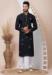 Picture of Exquisite Silk Black Kurtas