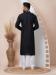 Picture of Exquisite Silk Black Kurtas