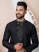 Picture of Comely Silk Black Kurtas