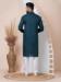 Picture of Fascinating Silk Sea Green Kurtas