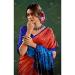 Picture of Fascinating Crepe Brown Saree