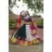 Picture of Amazing Rayon Sea Green Lehenga Choli