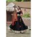 Picture of Splendid Rayon Black Lehenga Choli