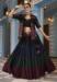 Picture of Nice Rayon Dark Slate Grey Lehenga Choli