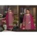 Picture of Appealing Chiffon Fire Brick Readymade Salwar Kameez