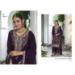 Picture of Chiffon Dark Olive Green Readymade Salwar Kameez